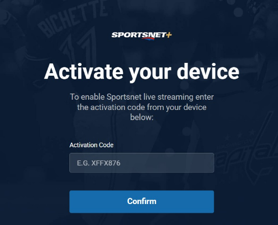 How to Sign In and Activate Sportsnet+ on Your TV and Devices